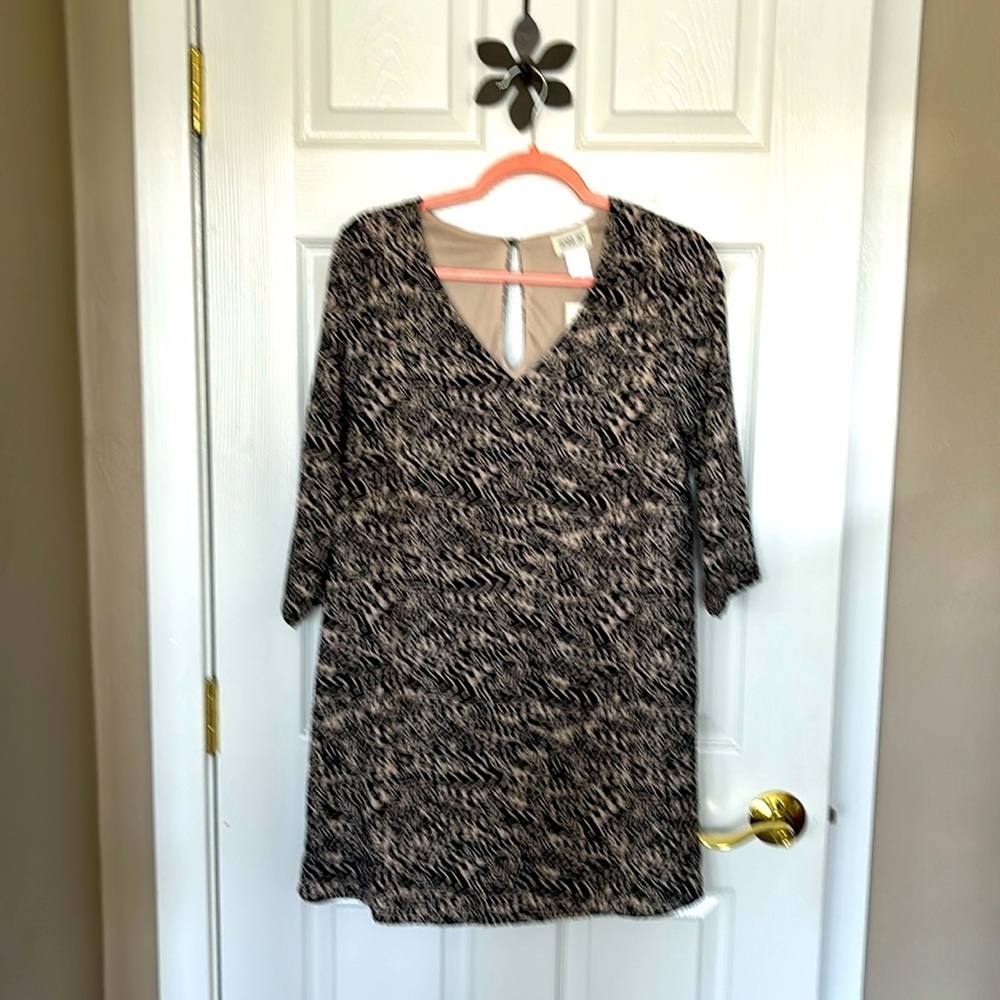 3 for $10 NWT Sienna Sky 3/4 Sleeves Lined Polyester Dress size Medium